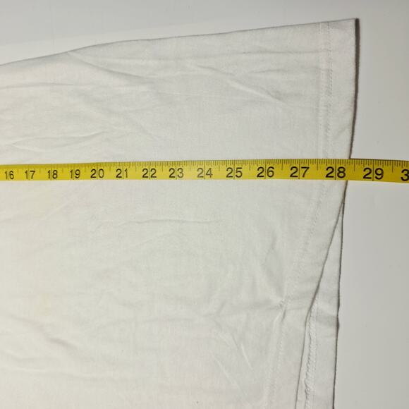 Nassau Bahamas T Shirt Mens 2XL White Blue Graphic Print Spell Out Dorsett - Picture 5 of 6